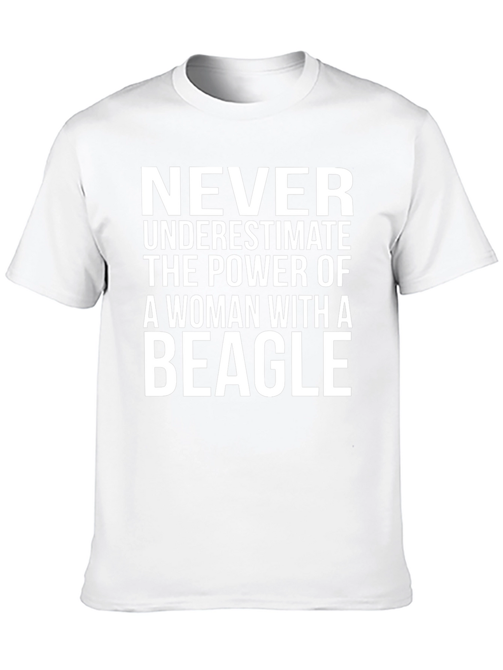 Woman & Beagle Power T-Shirt