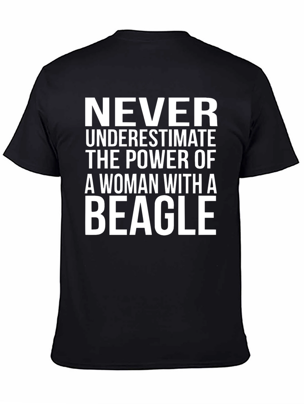 Woman & Beagle Power T-Shirt