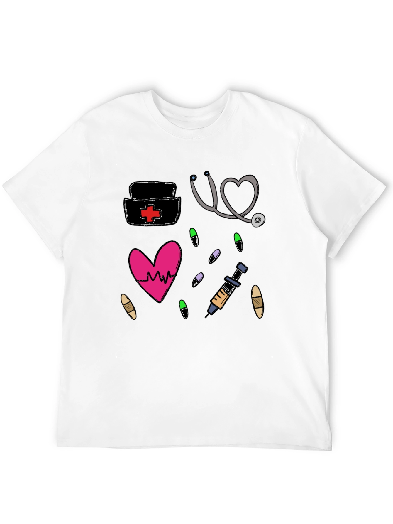 Nurse Life Graphic T-Shirt