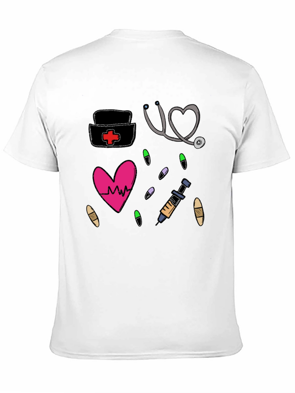 Nurse Life Graphic T-Shirt