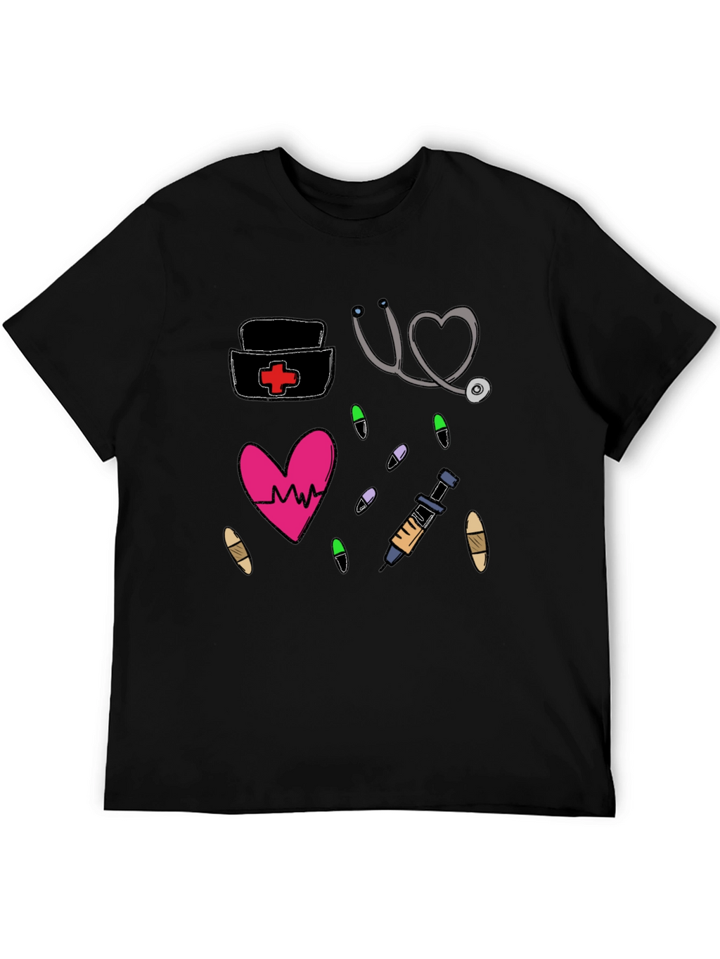 Nurse Life Graphic T-Shirt