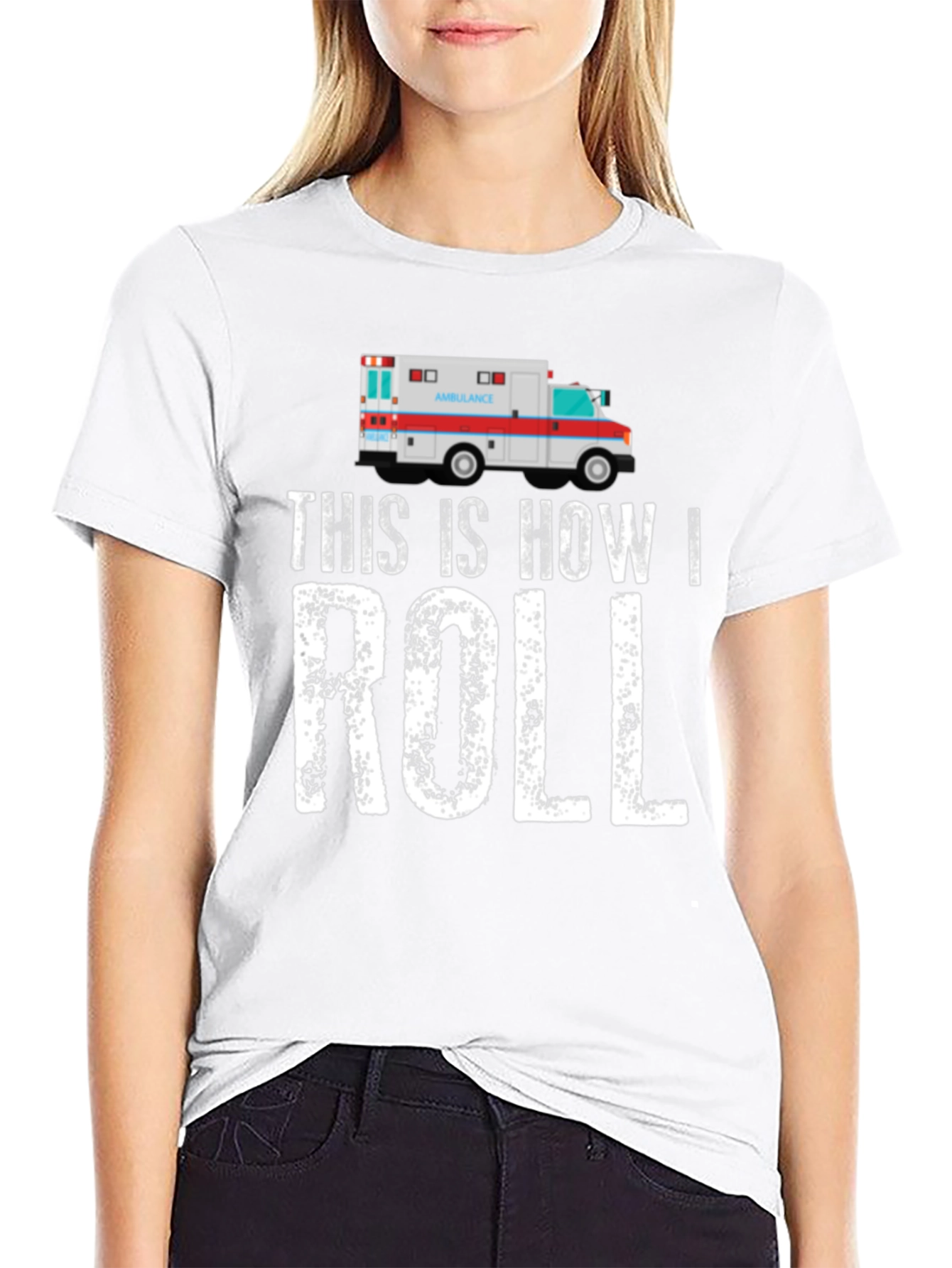 This Is How I Roll Ambulance Graphic T-Shirt