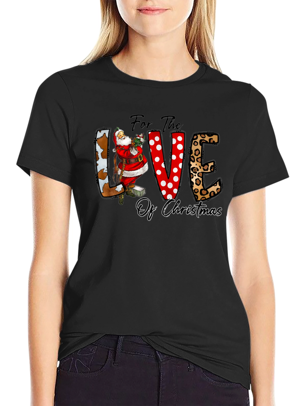 For The Love Of Christmas Graphic Tee