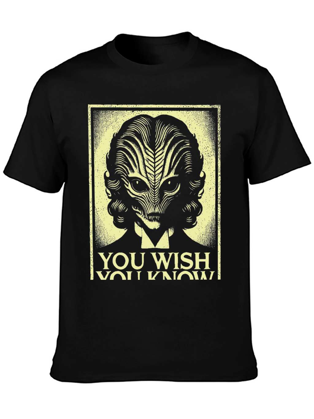 Retro Alien Portrait T-Shirt