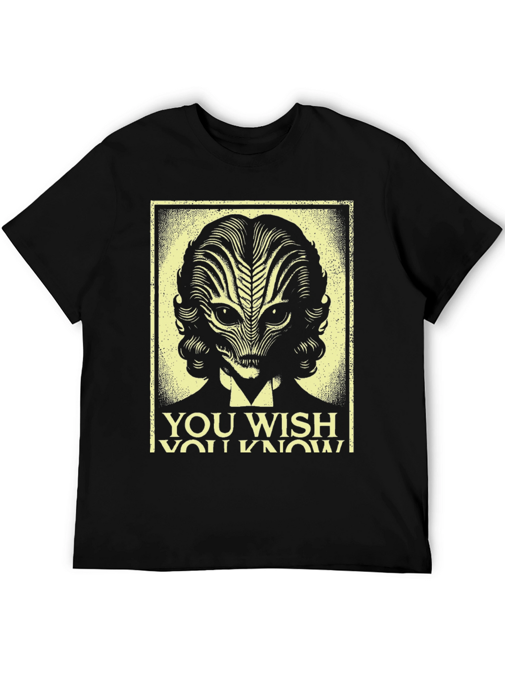 Retro Alien Portrait T-Shirt