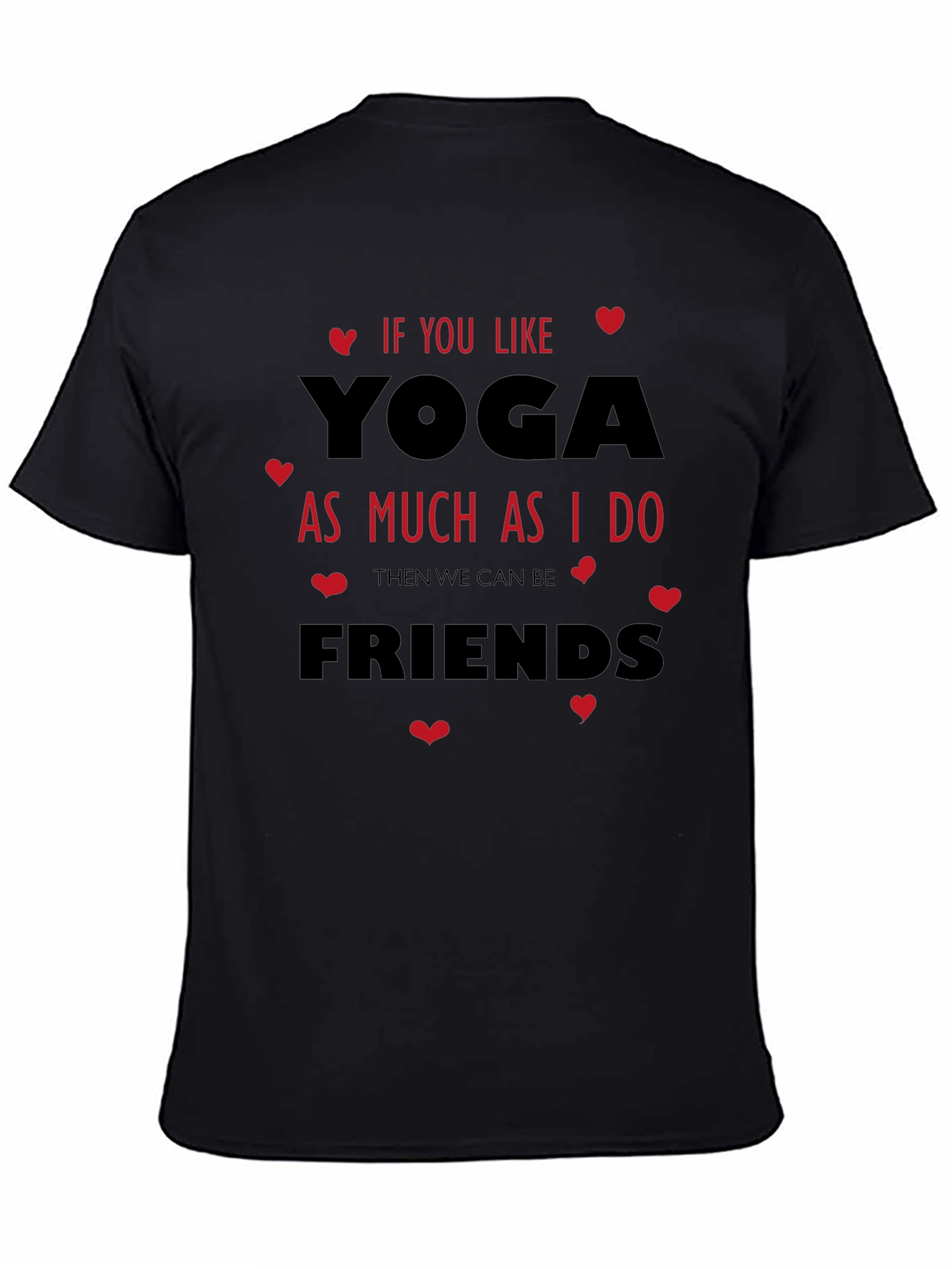 Yoga Lovers T-Shirt - If You Like Yoga Design