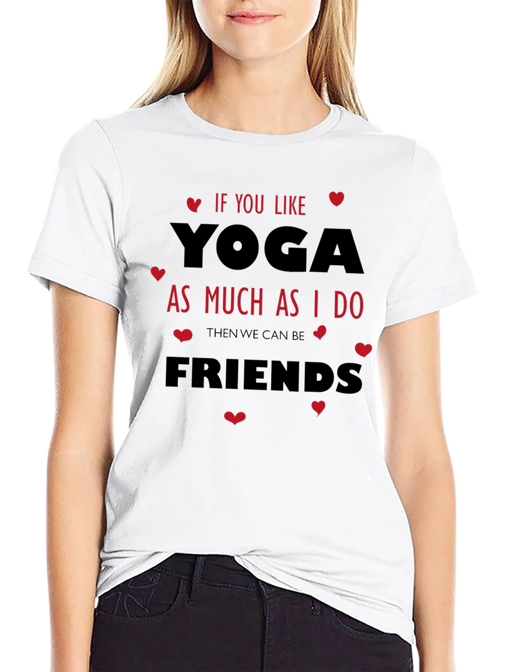 Yoga Lovers T-Shirt - If You Like Yoga Design