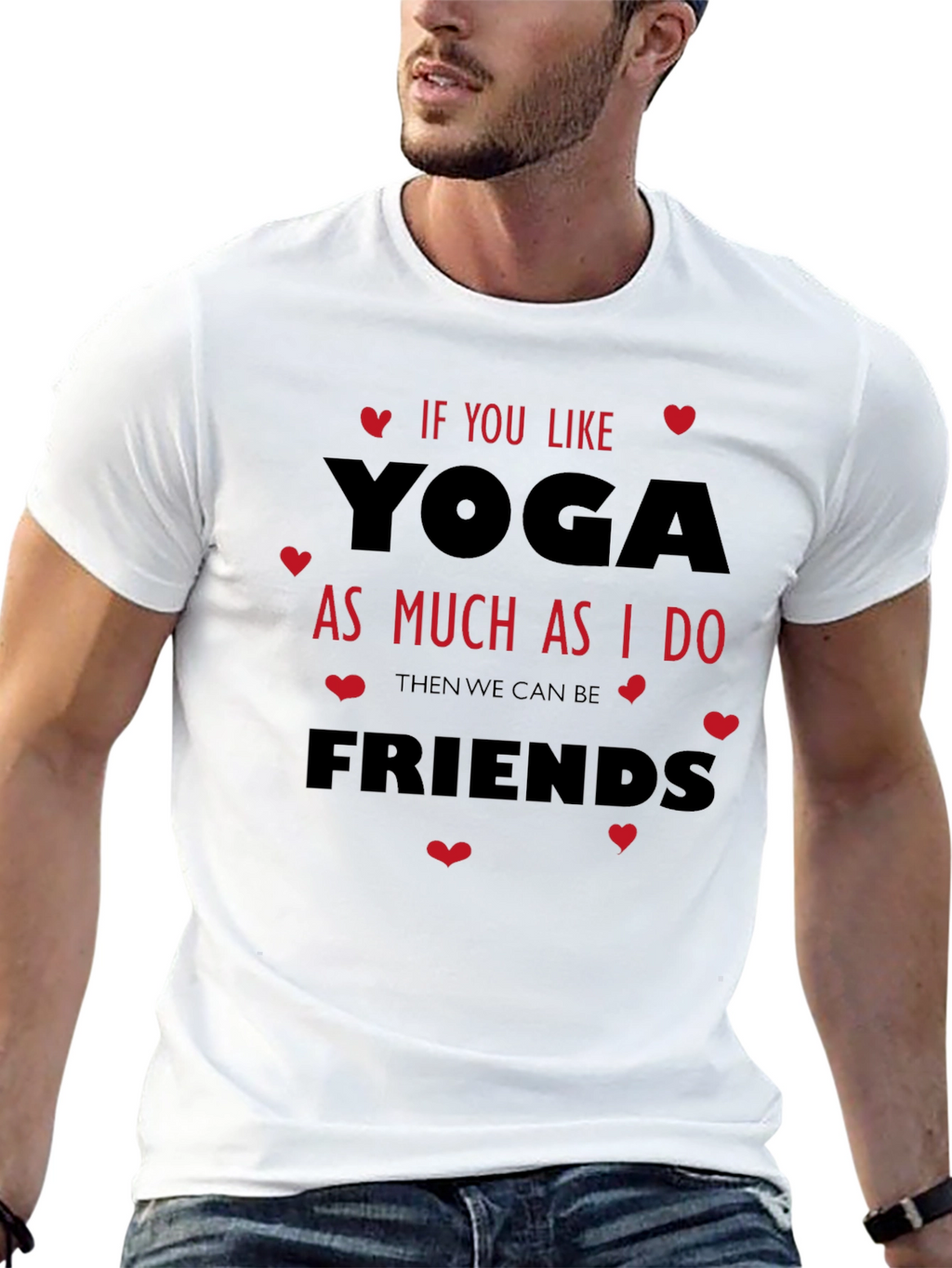Yoga Lovers T-Shirt - If You Like Yoga Design