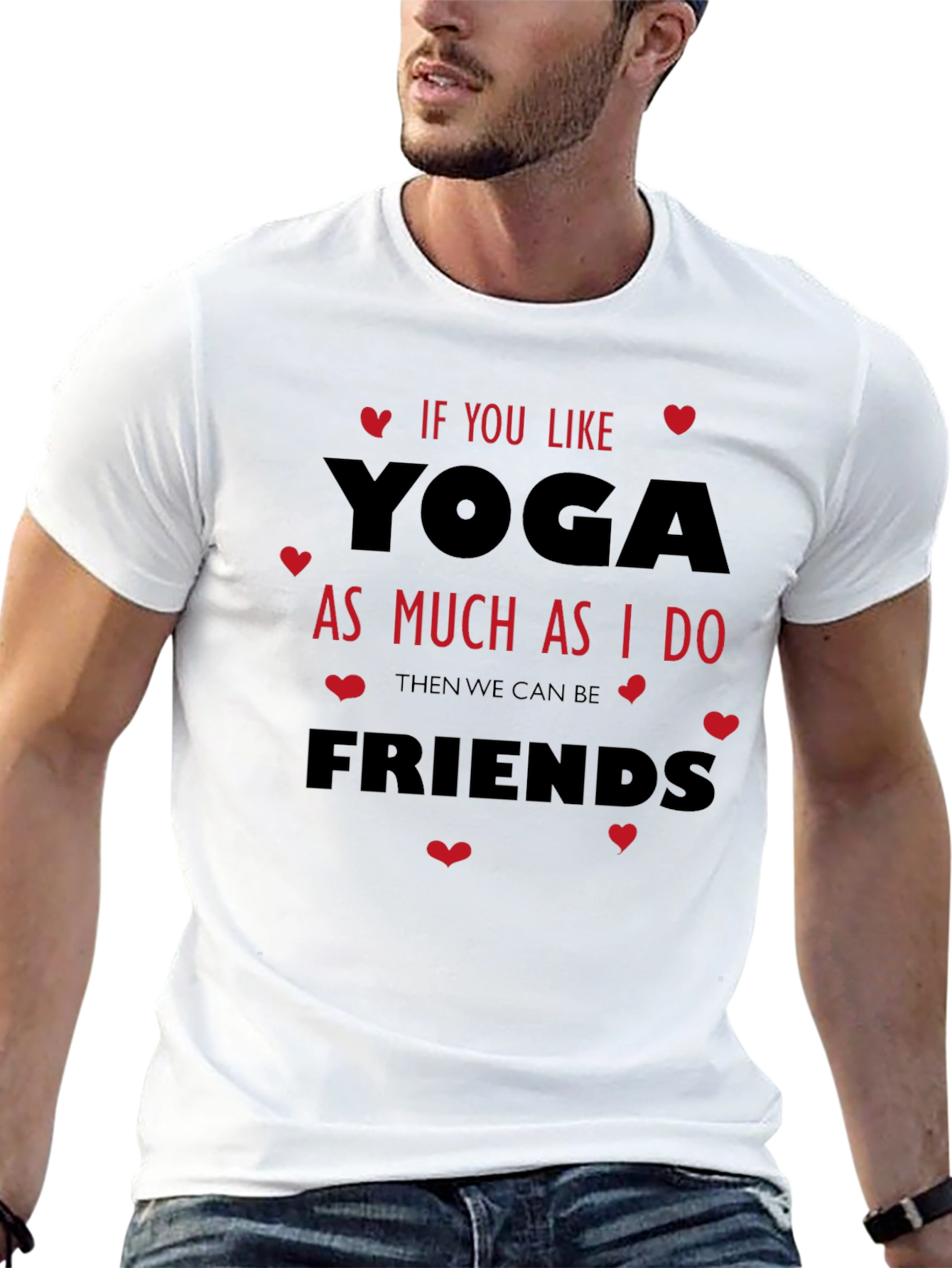 Yoga Lovers T-Shirt - If You Like Yoga Design