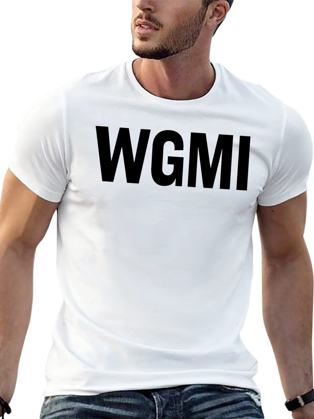 WGMI Black T-Shirt - Crypto Meme Apparel