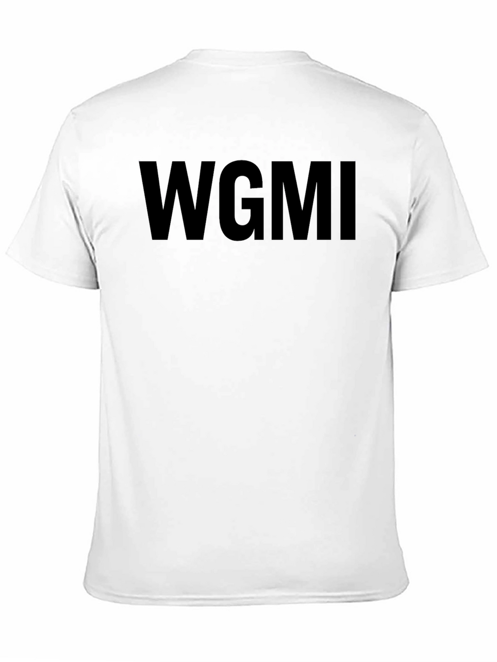 WGMI Black T-Shirt - Crypto Meme Apparel