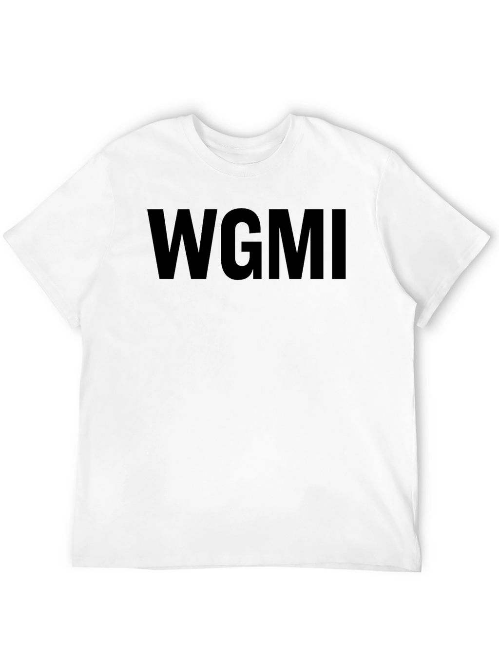 WGMI Black T-Shirt - Crypto Meme Apparel