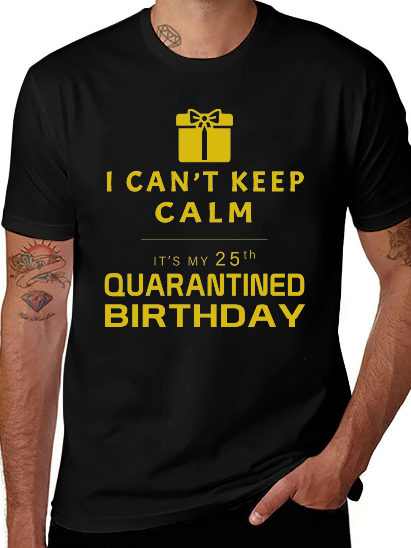 Quarantine 25th Birthday T-Shirt