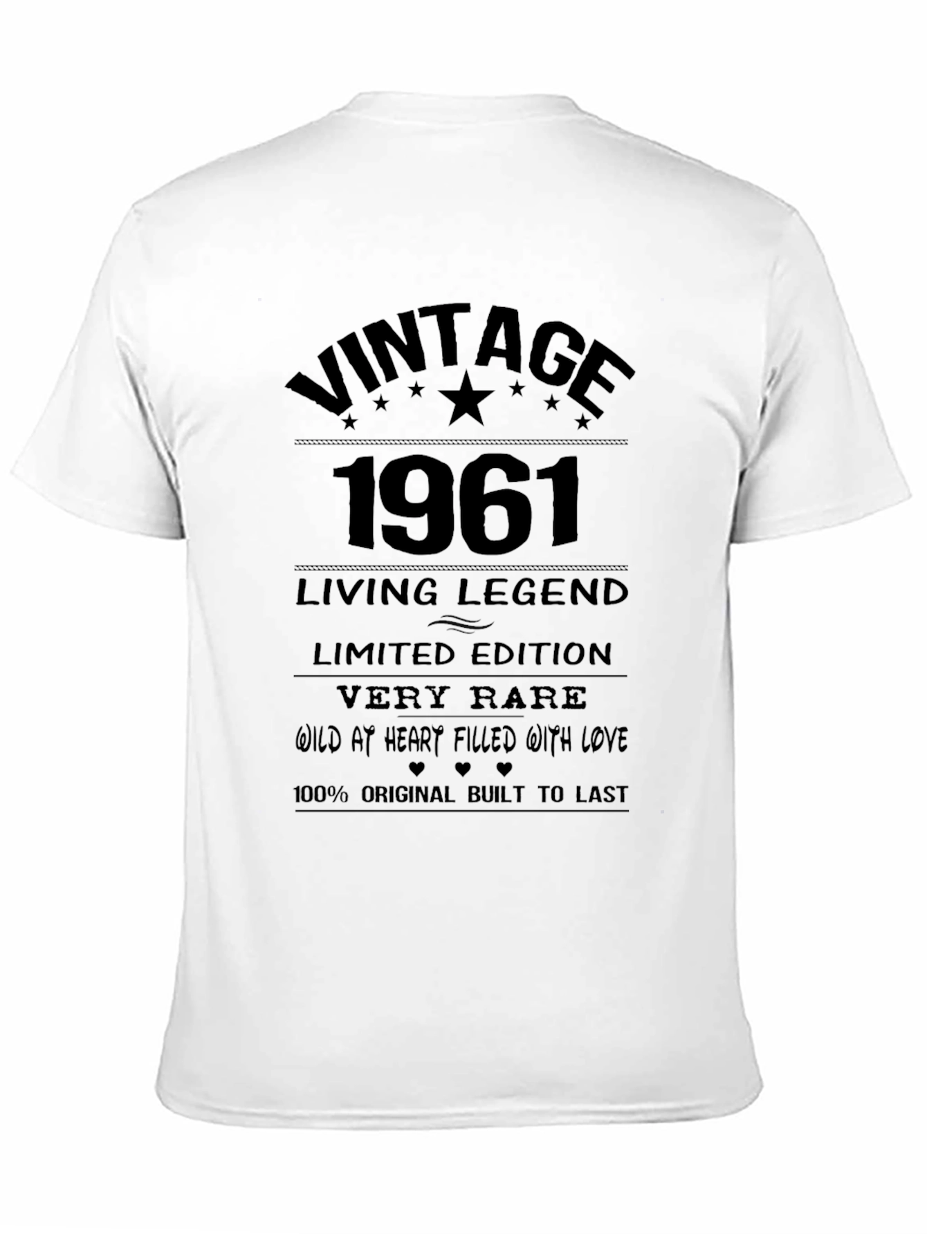 Vintage 1961 Living Legend Graphic Tee