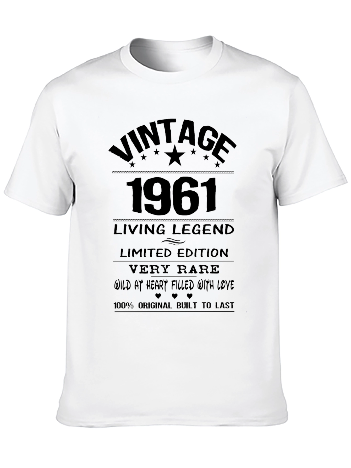 Vintage 1961 Living Legend Graphic Tee