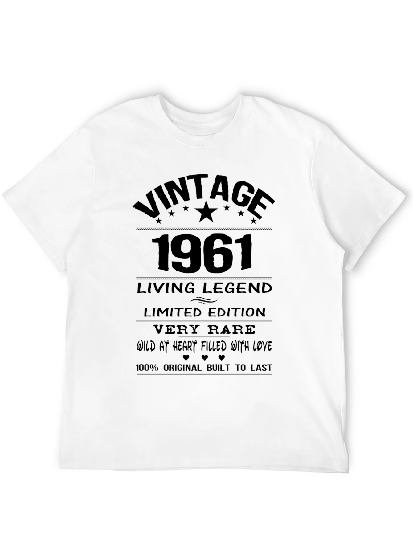 Vintage 1961 Living Legend Graphic Tee