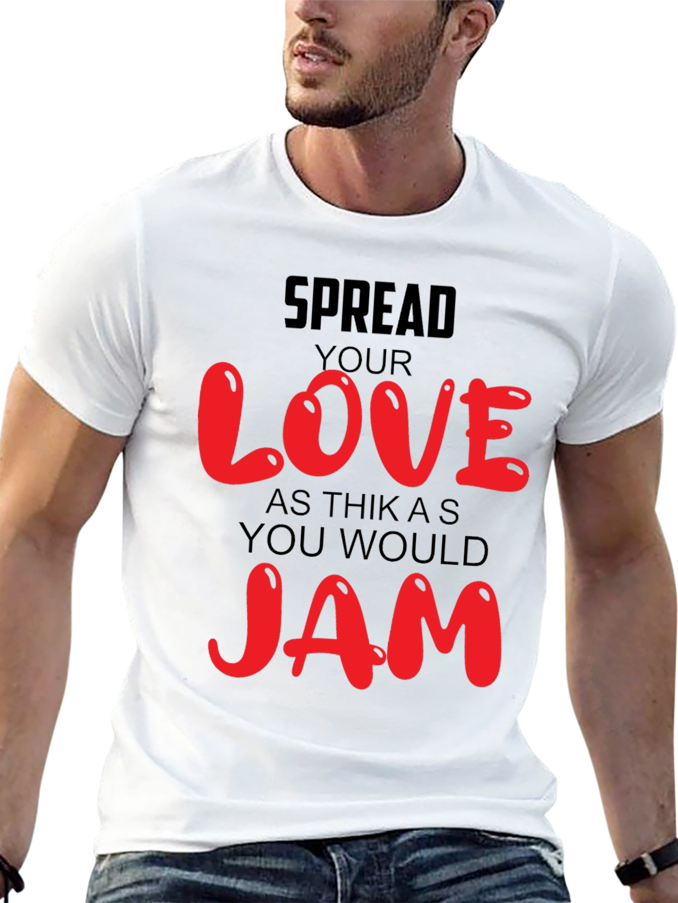 Spread Love Like Jam Graphic Tee