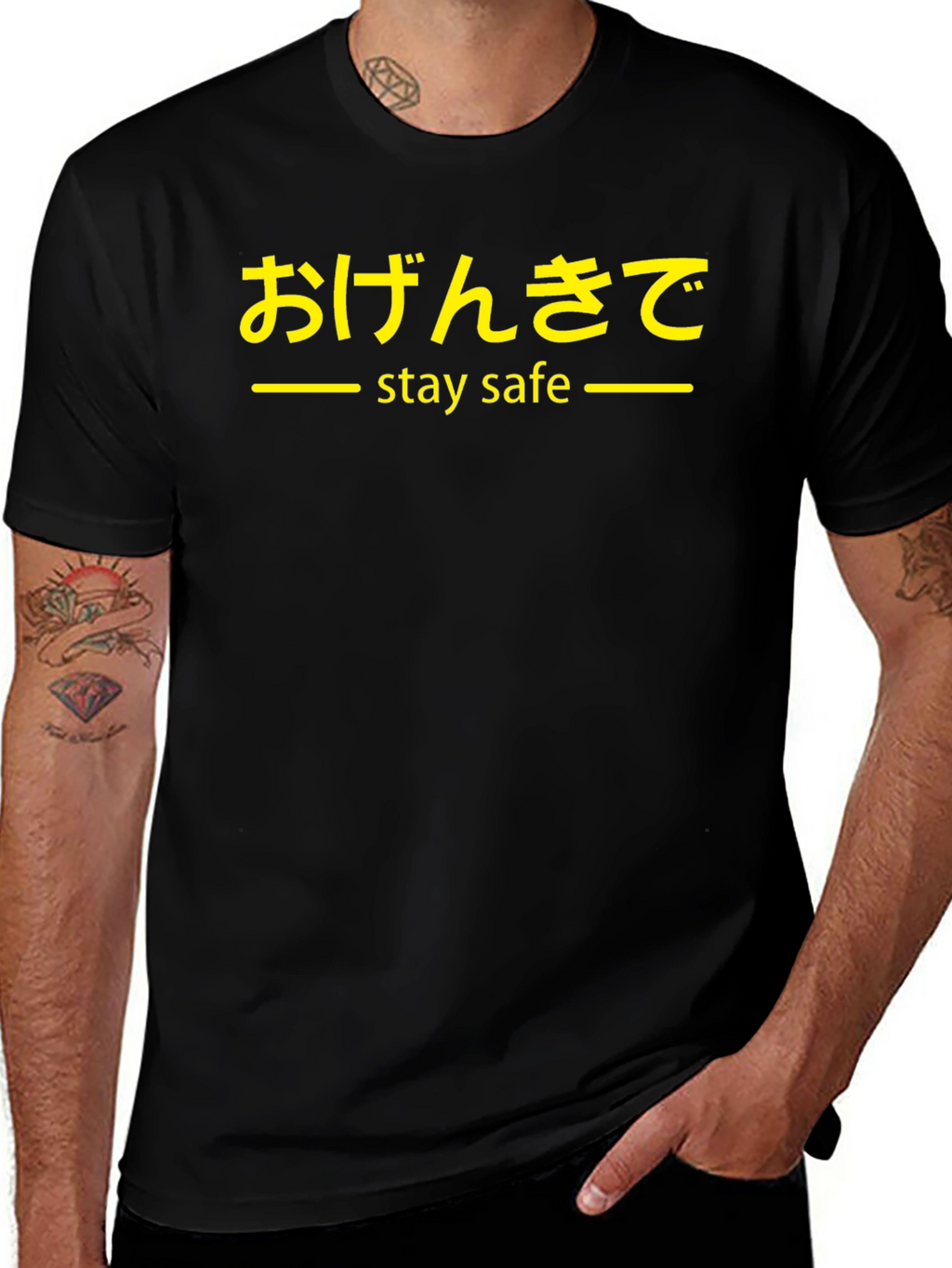 Stay Safe Graphic T-Shirt
