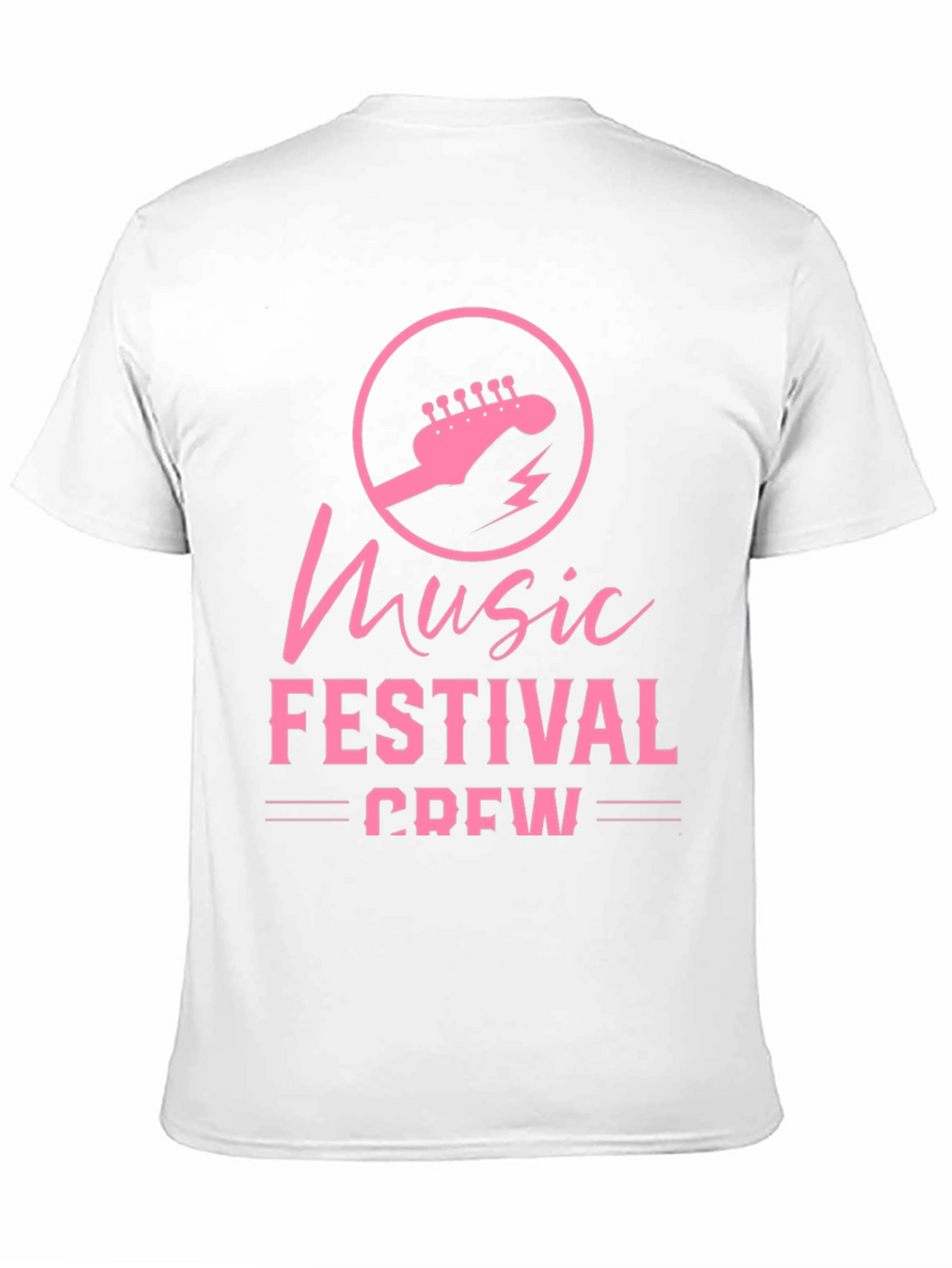 Music Festival Crew Black T-Shirt