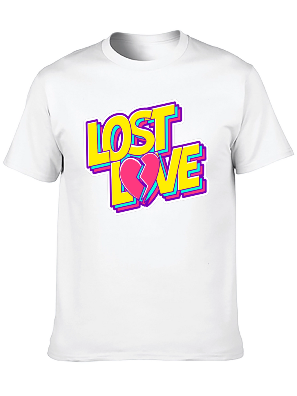 Lost Love Graphic T-Shirt - Casual Style