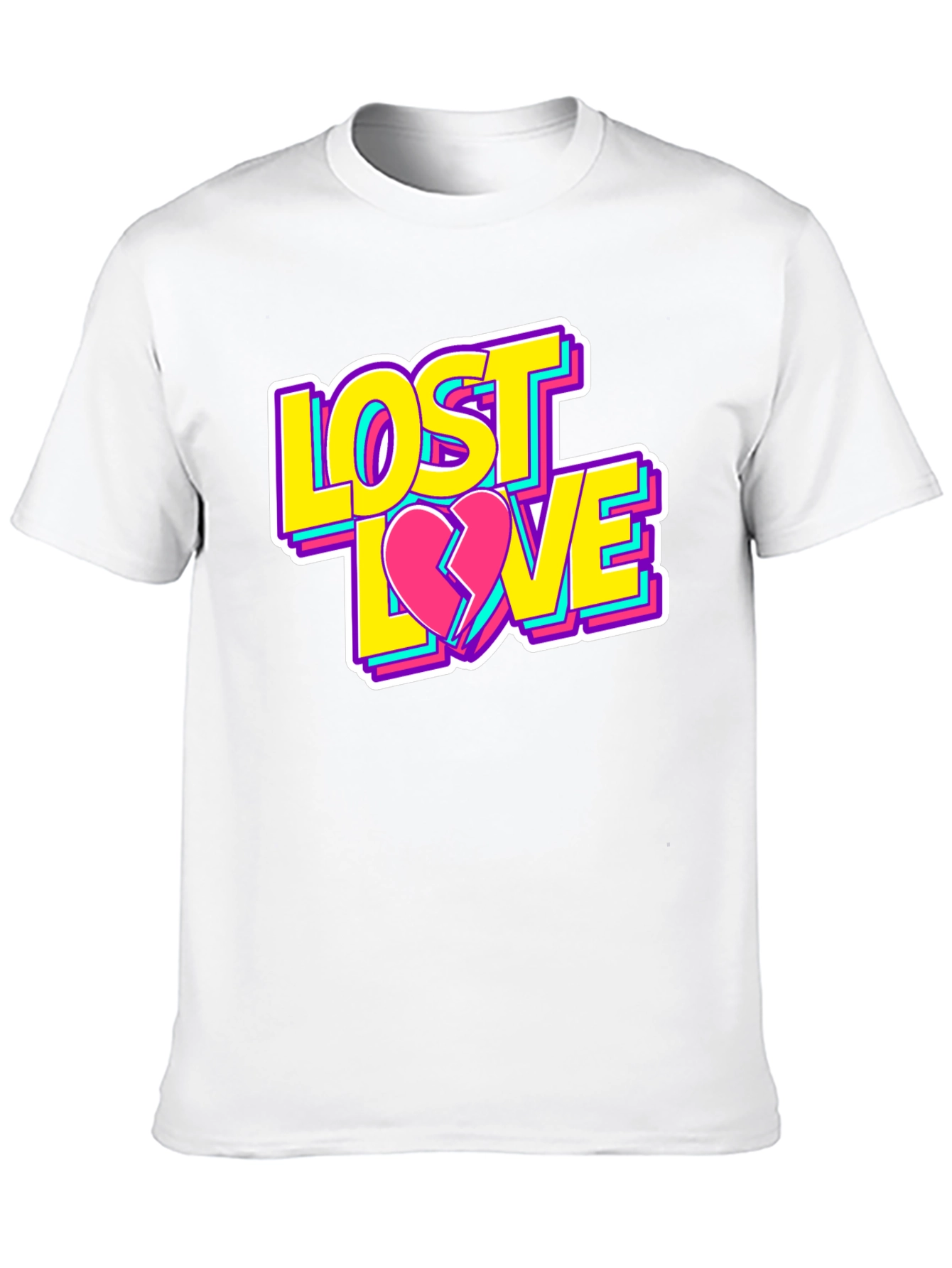Lost Love Graphic T-Shirt - Casual Style