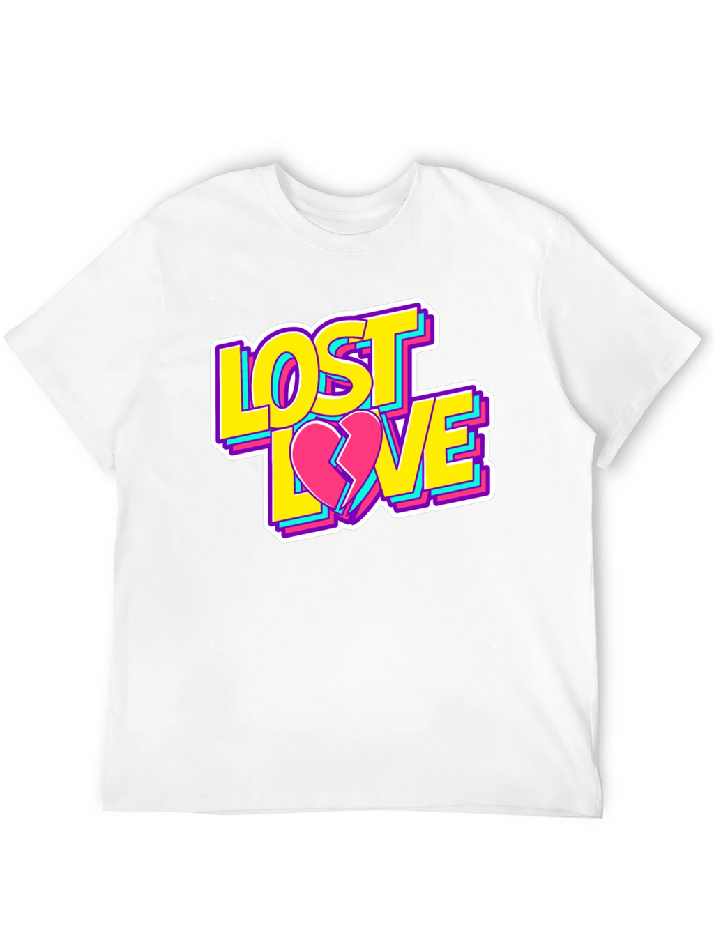 Lost Love Graphic T-Shirt - Casual Style