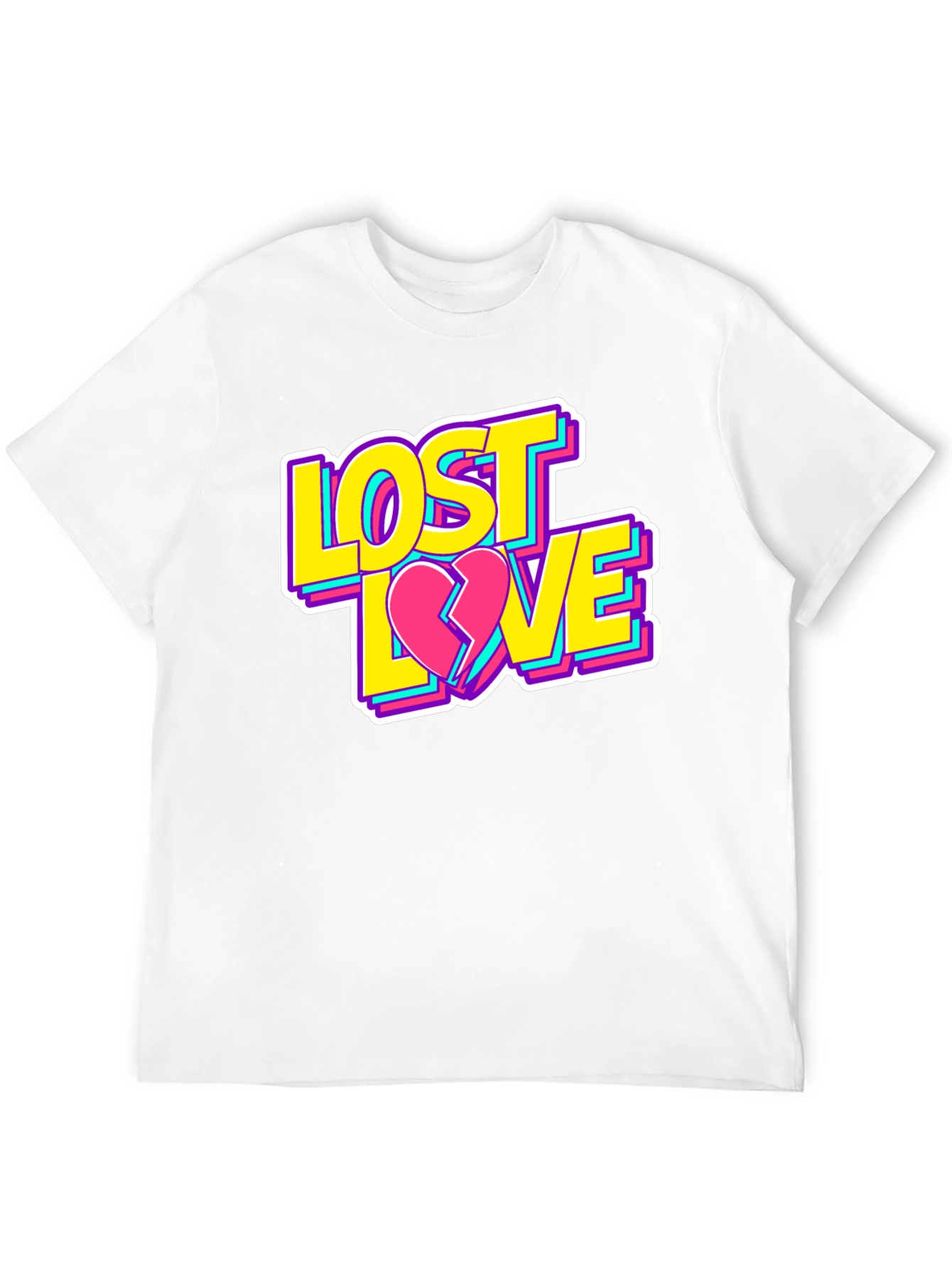 Lost Love Graphic T-Shirt - Casual Style