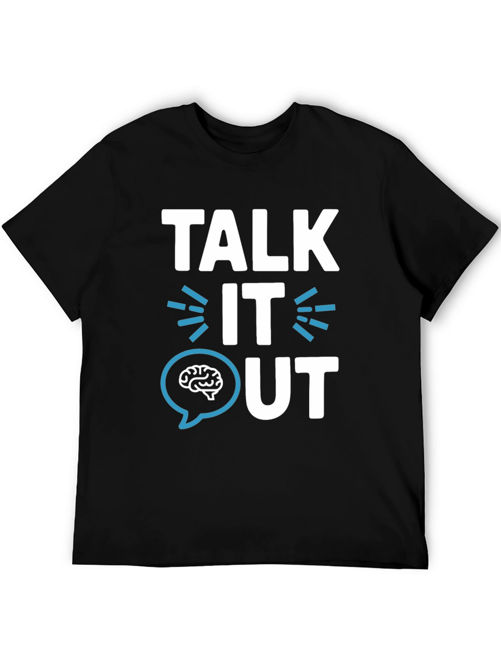 Talk It Out Graphic T-Shirt - Mental Health Awareness
