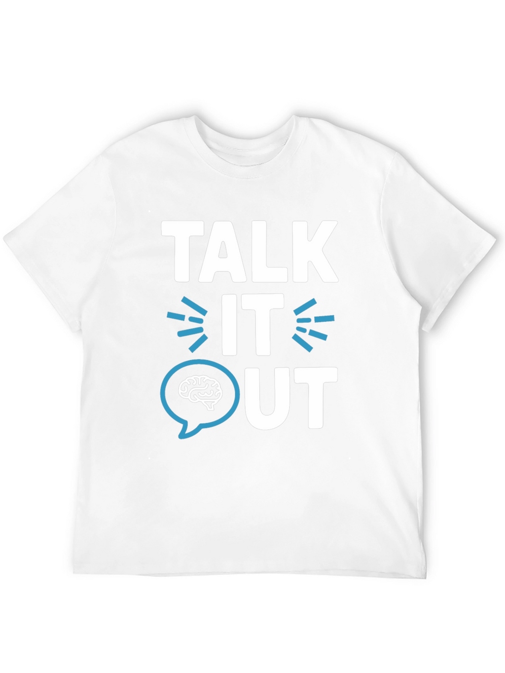 Talk It Out Graphic T-Shirt - Mental Health Awareness