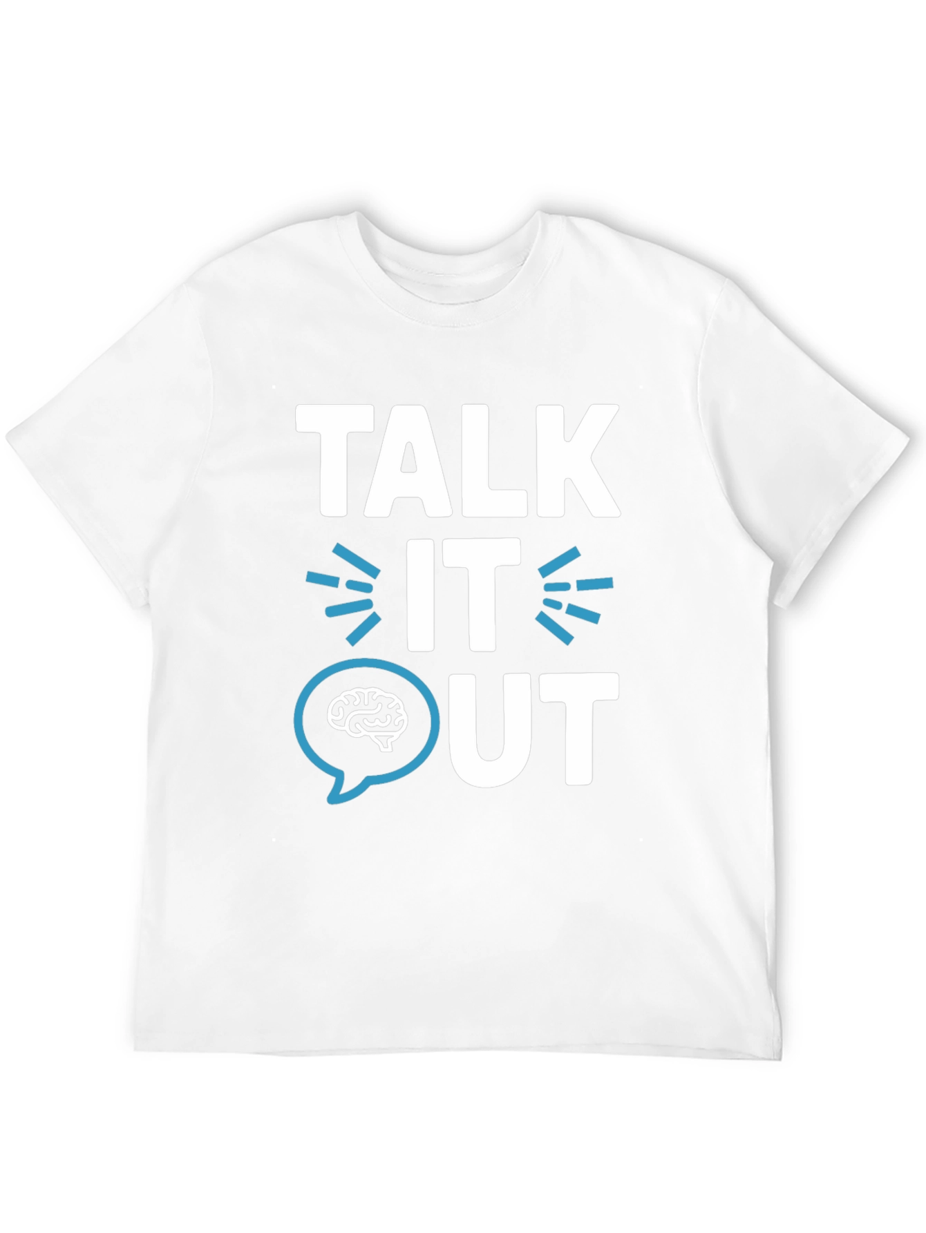 Talk It Out Graphic T-Shirt - Mental Health Awareness