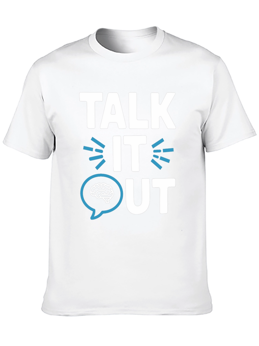 Talk It Out Graphic T-Shirt - Mental Health Awareness