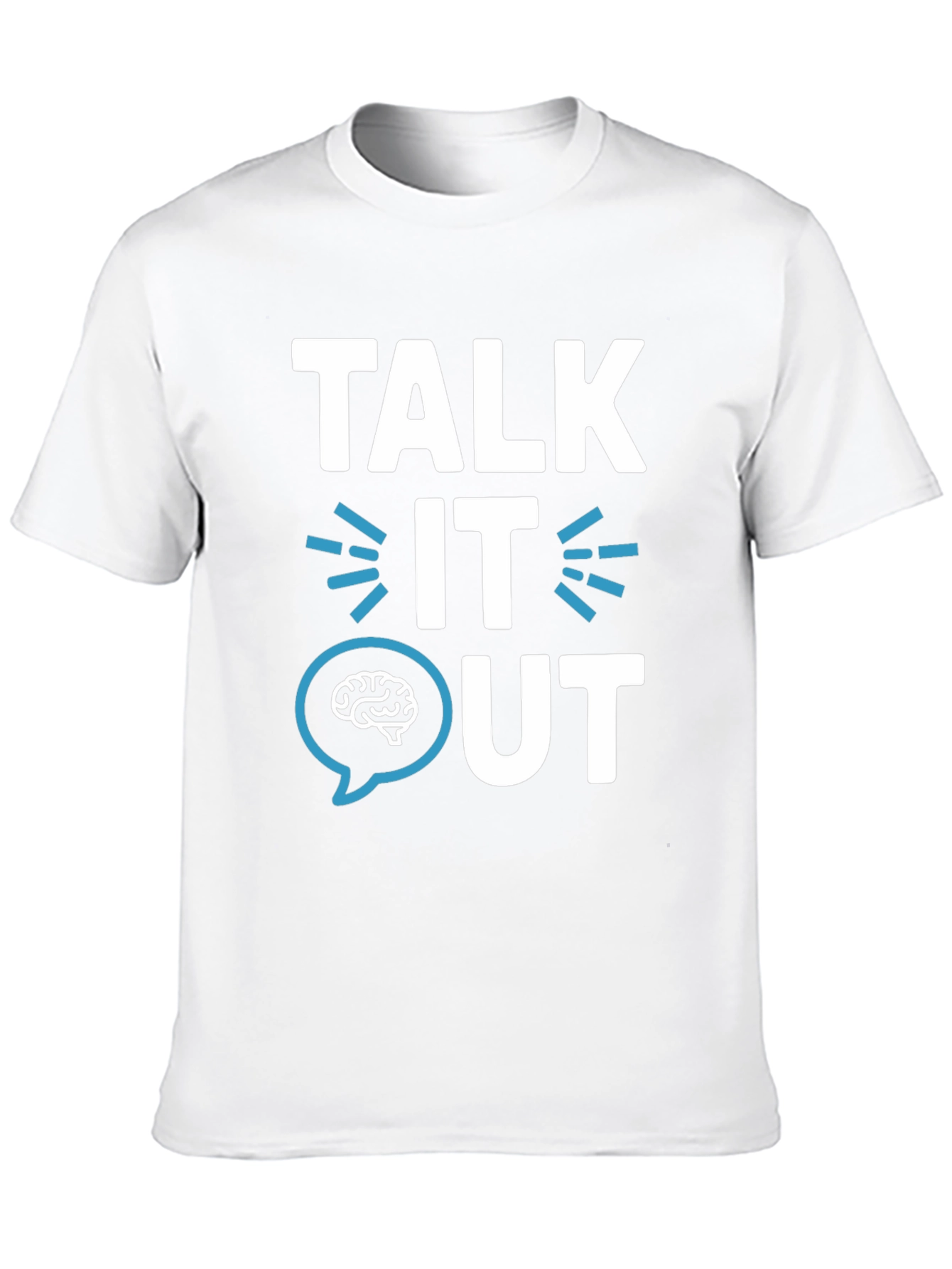 Talk It Out Graphic T-Shirt - Mental Health Awareness