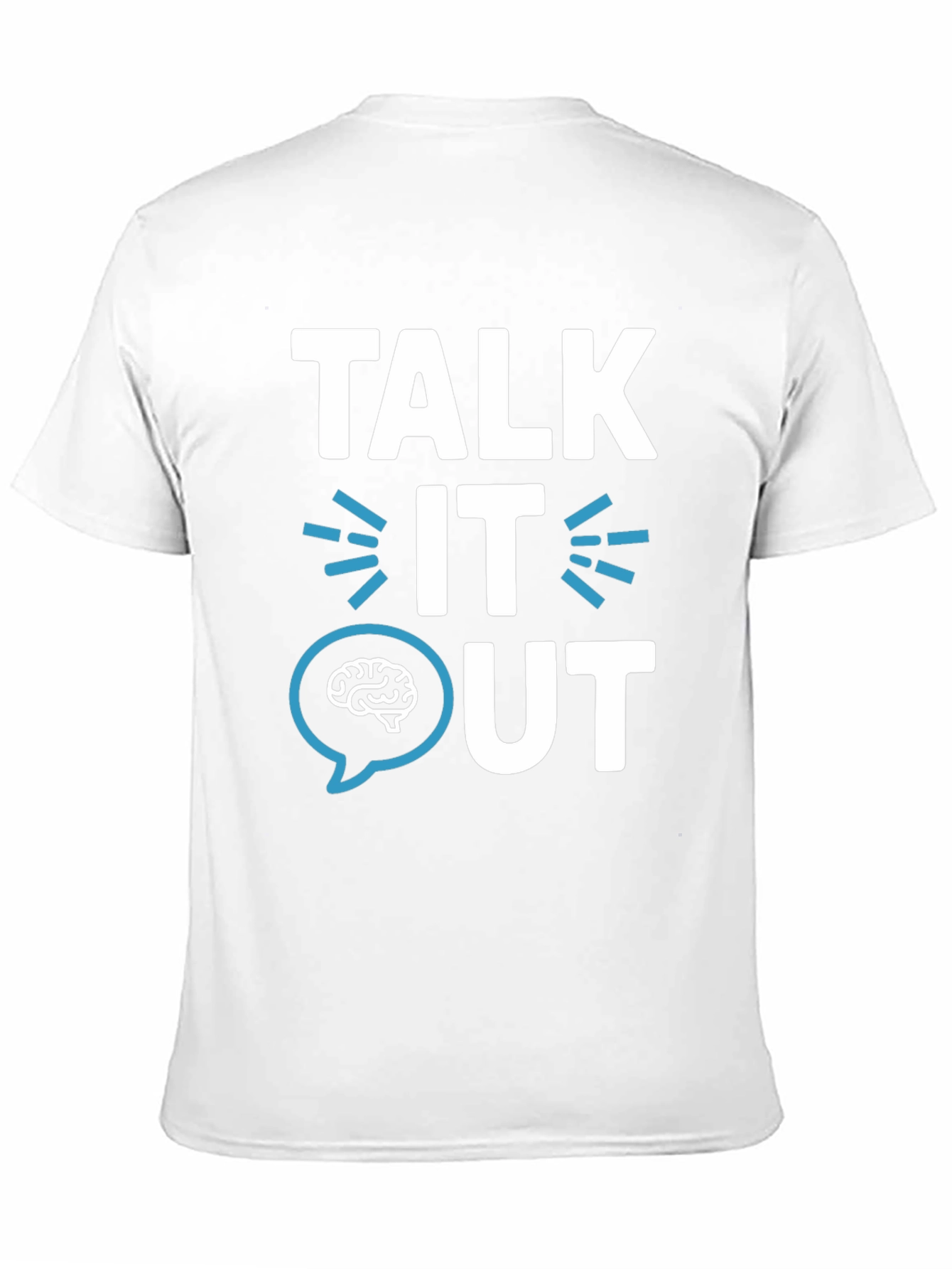 Talk It Out Graphic T-Shirt - Mental Health Awareness