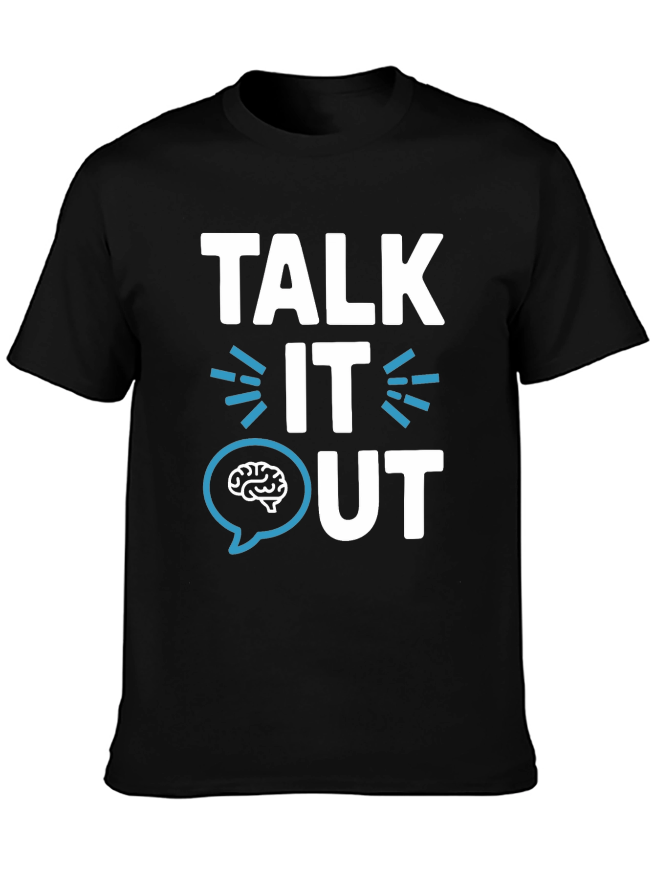 Talk It Out Graphic T-Shirt - Mental Health Awareness