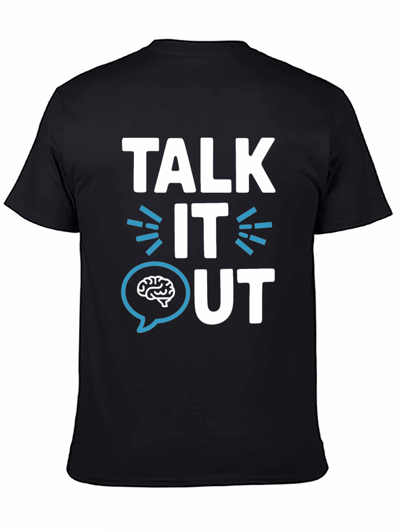 Talk It Out Graphic T-Shirt - Mental Health Awareness