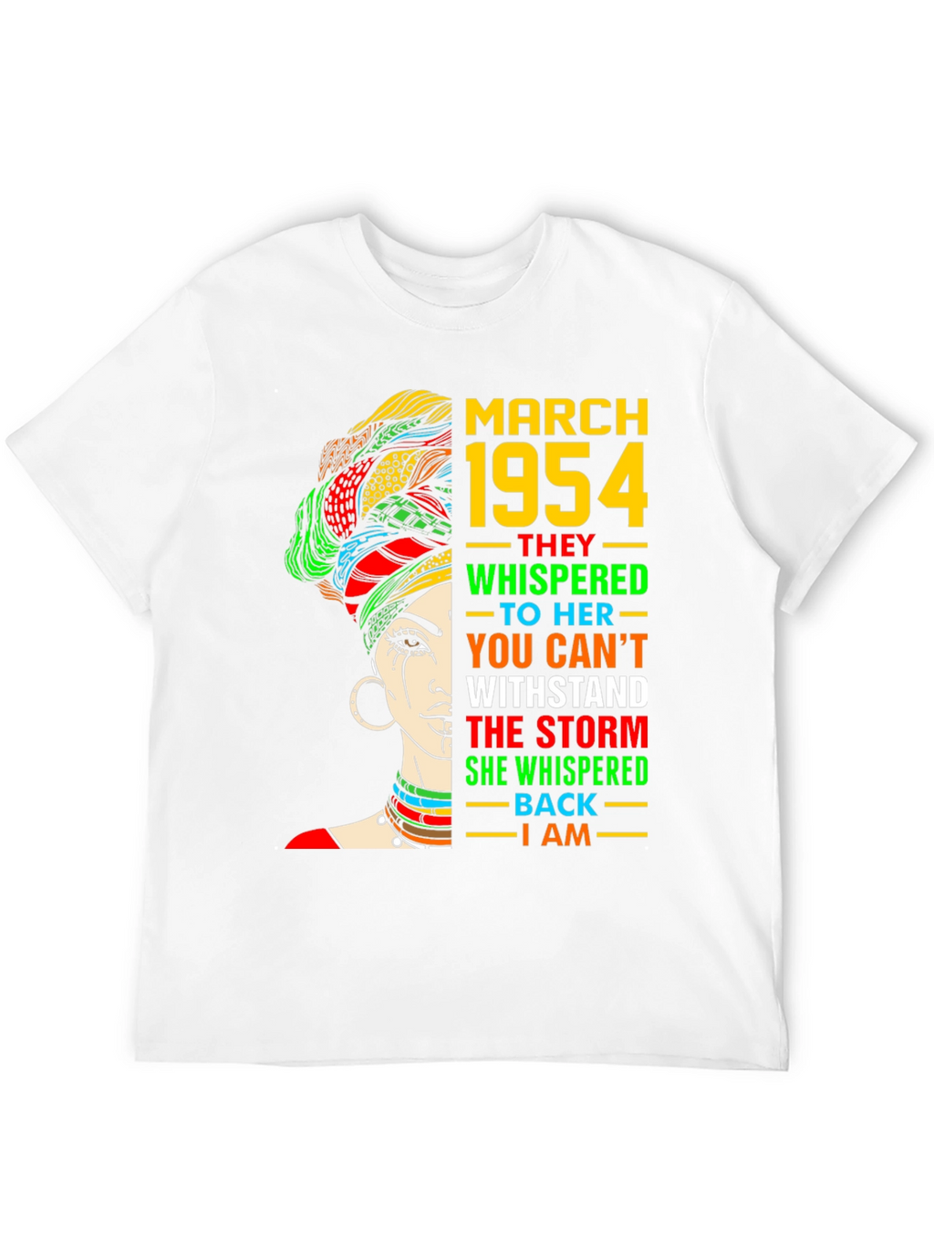 March 1954 Queen T-Shirt Melanin Black History Month