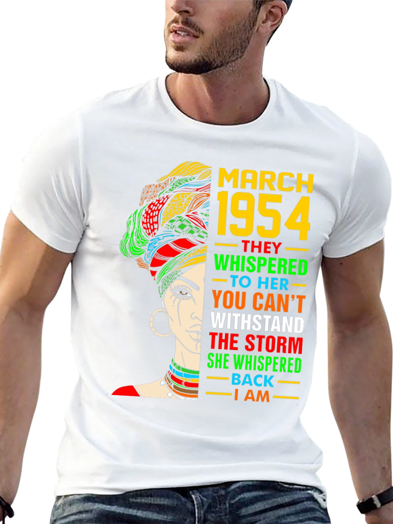 March 1954 Queen T-Shirt Melanin Black History Month
