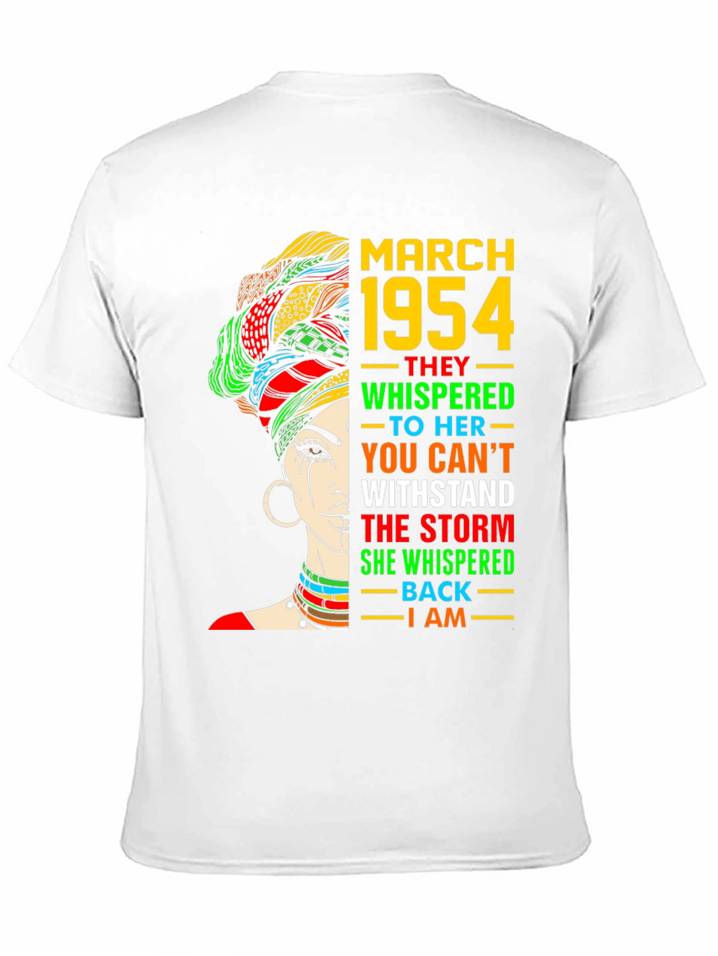March 1954 Queen T-Shirt Melanin Black History Month
