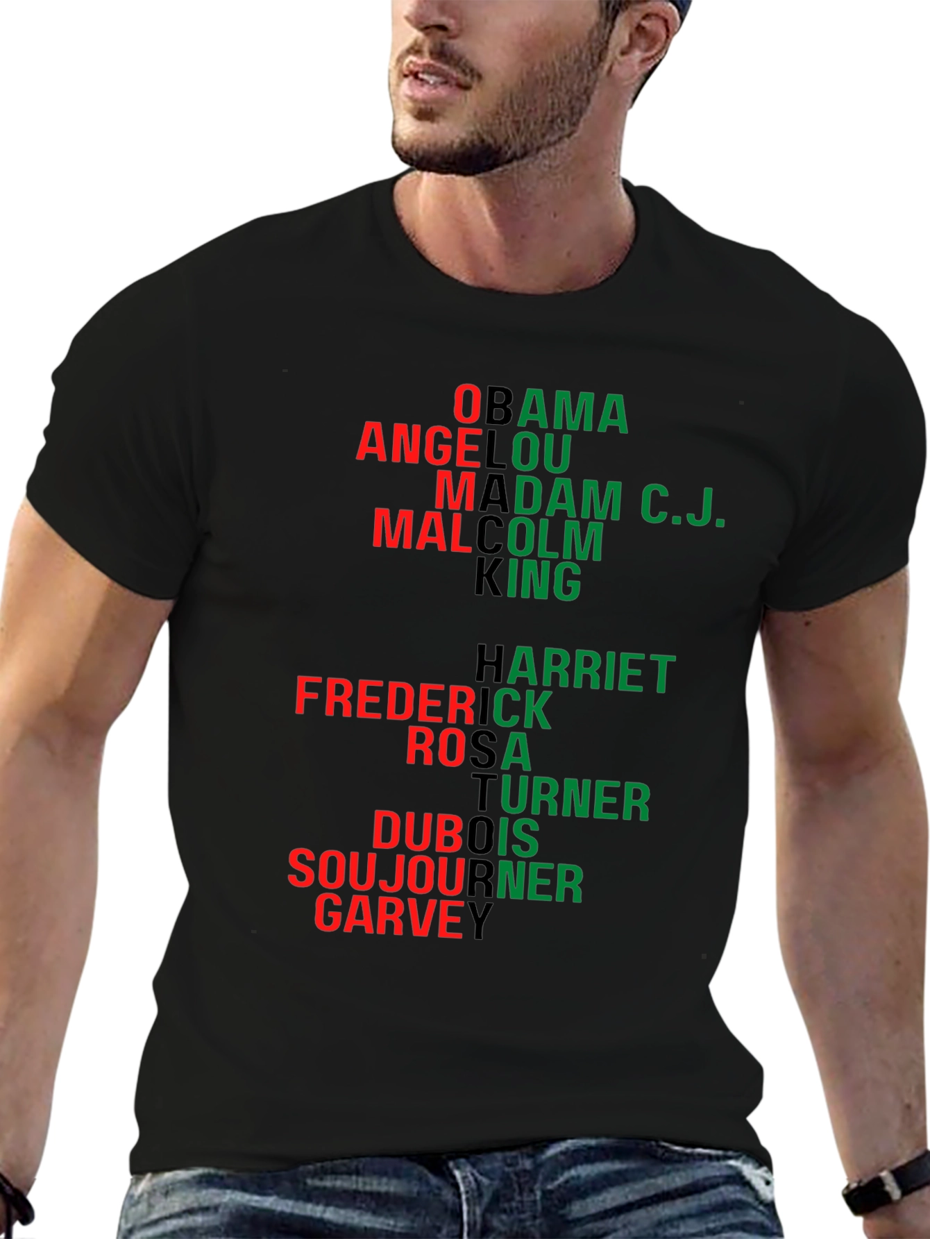 Black History T-Shirt: African American Heroes Tee