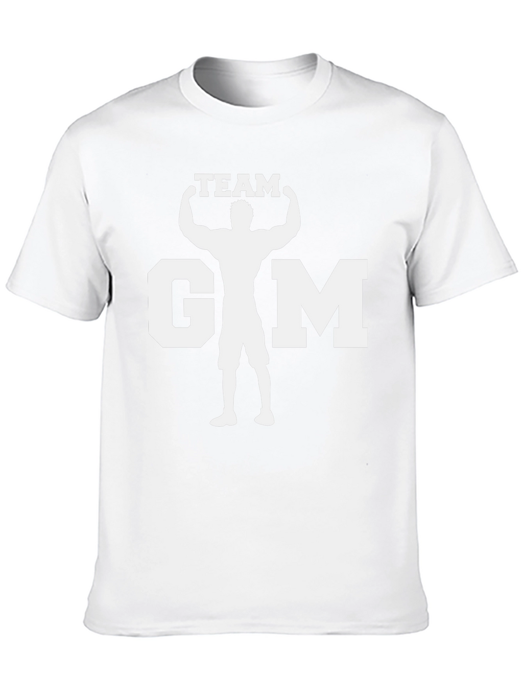 Team Gym Black T-Shirt - Bodybuilding Graphic Tee