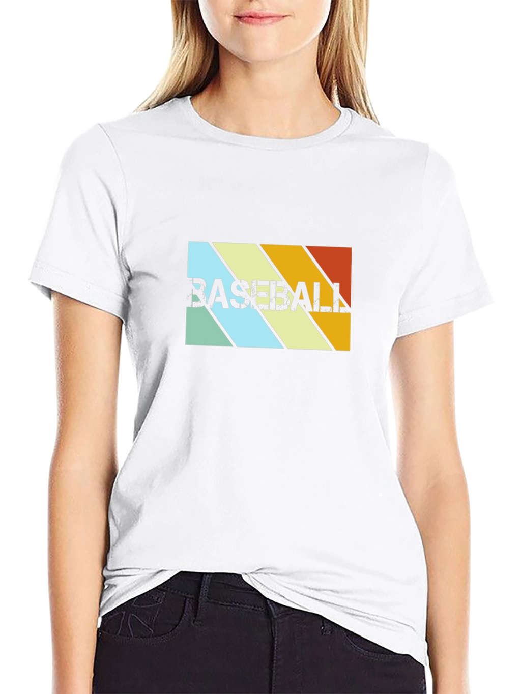 Retro Baseball Graphic Tee - Stylish Sportswear