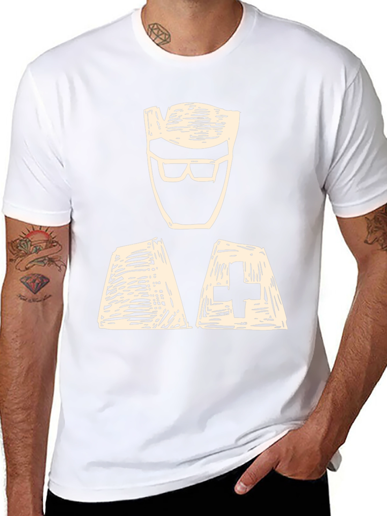 Funny Graphic Tee - Doctor or Nurse Design