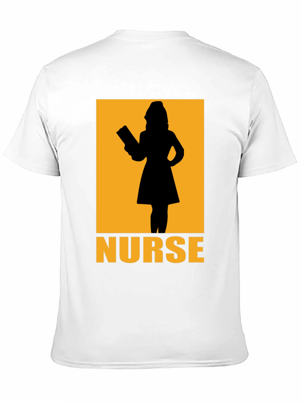 Nurse Silhouette Graphic T-Shirt