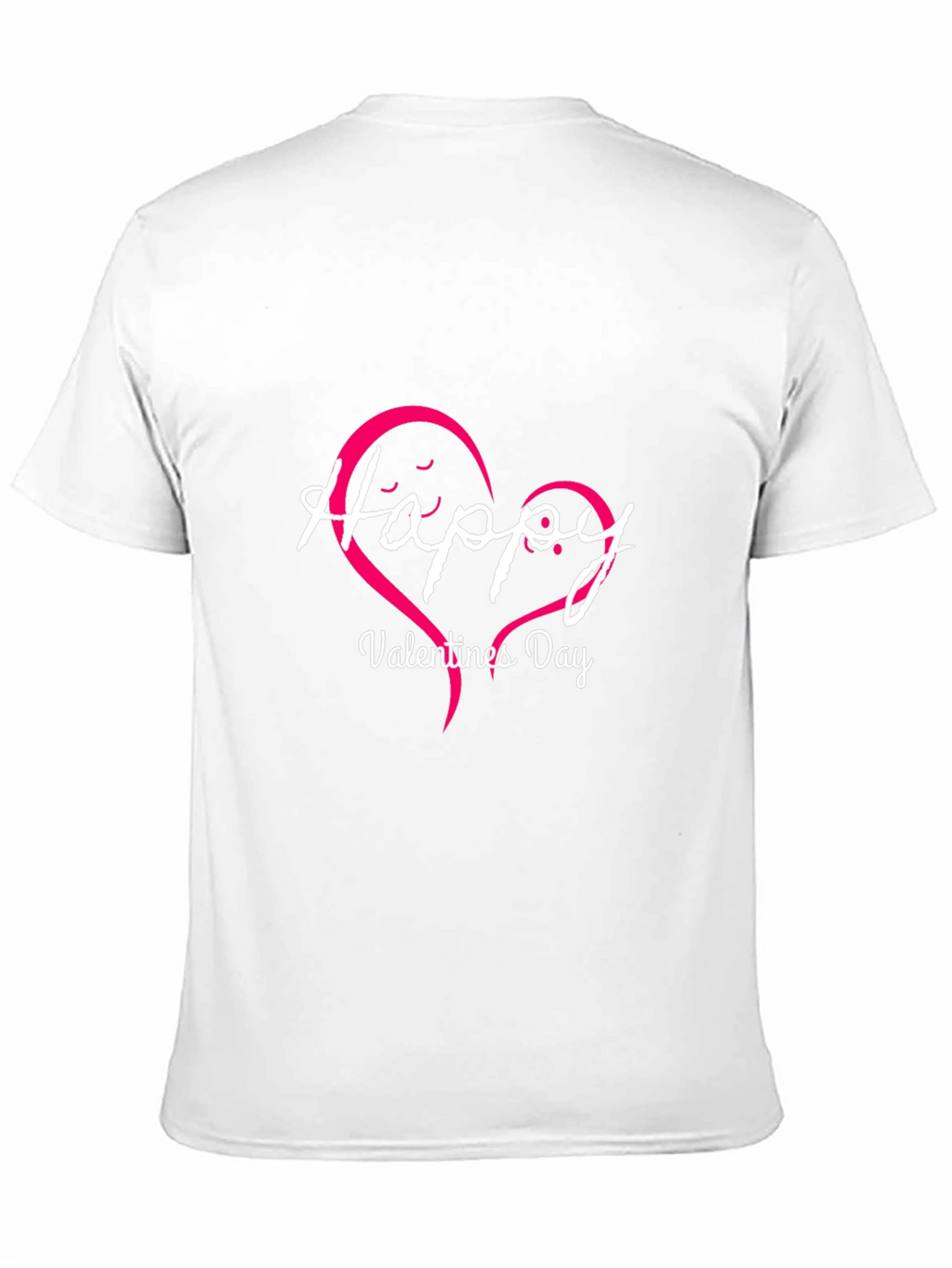 Happy Valentines Day T-Shirt - Heart Design