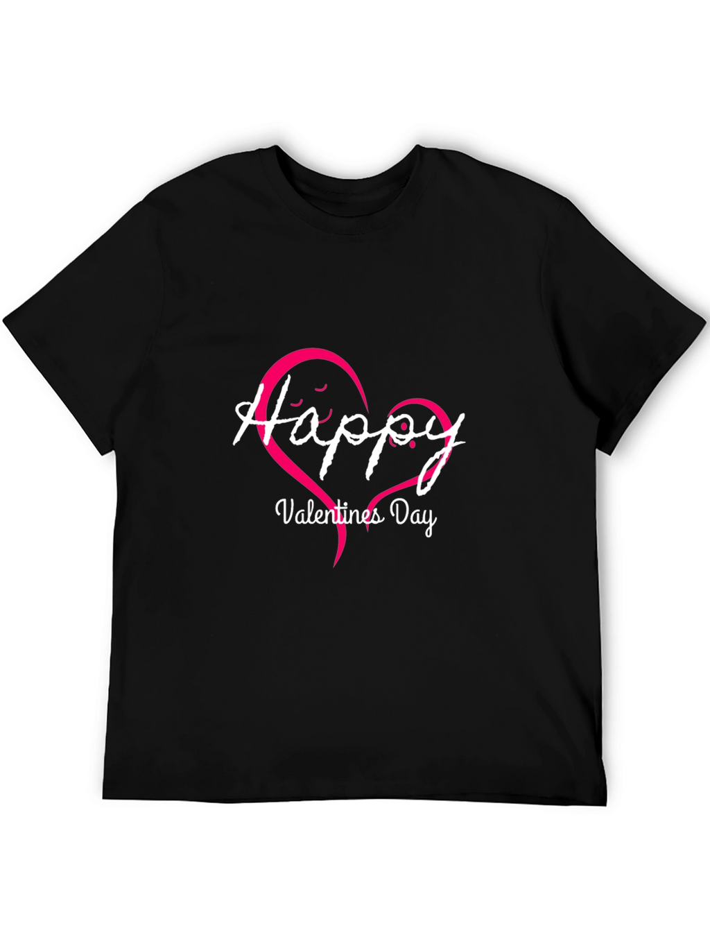 Happy Valentines Day T-Shirt - Heart Design