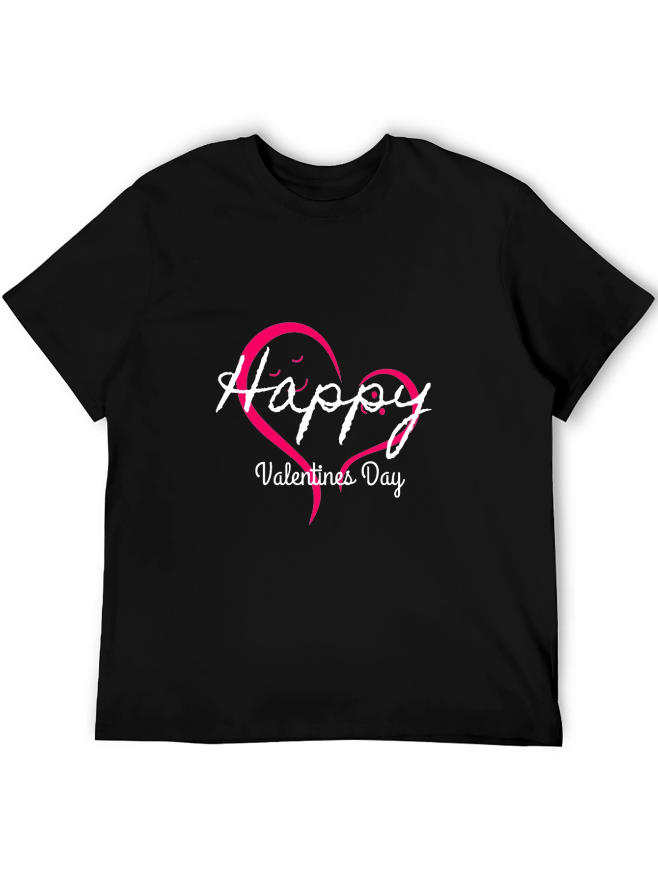 Happy Valentines Day T-Shirt - Heart Design