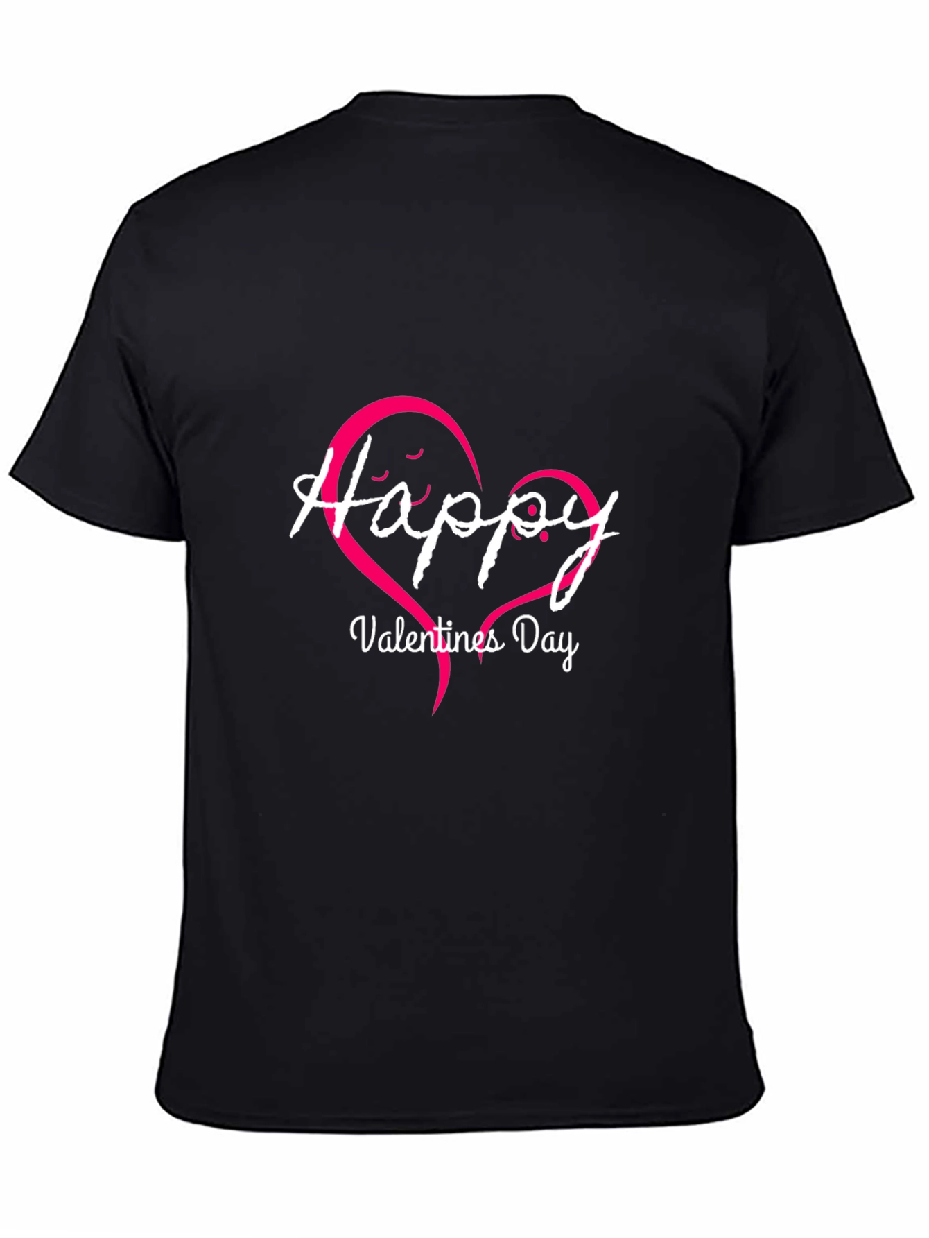 Happy Valentines Day T-Shirt - Heart Design