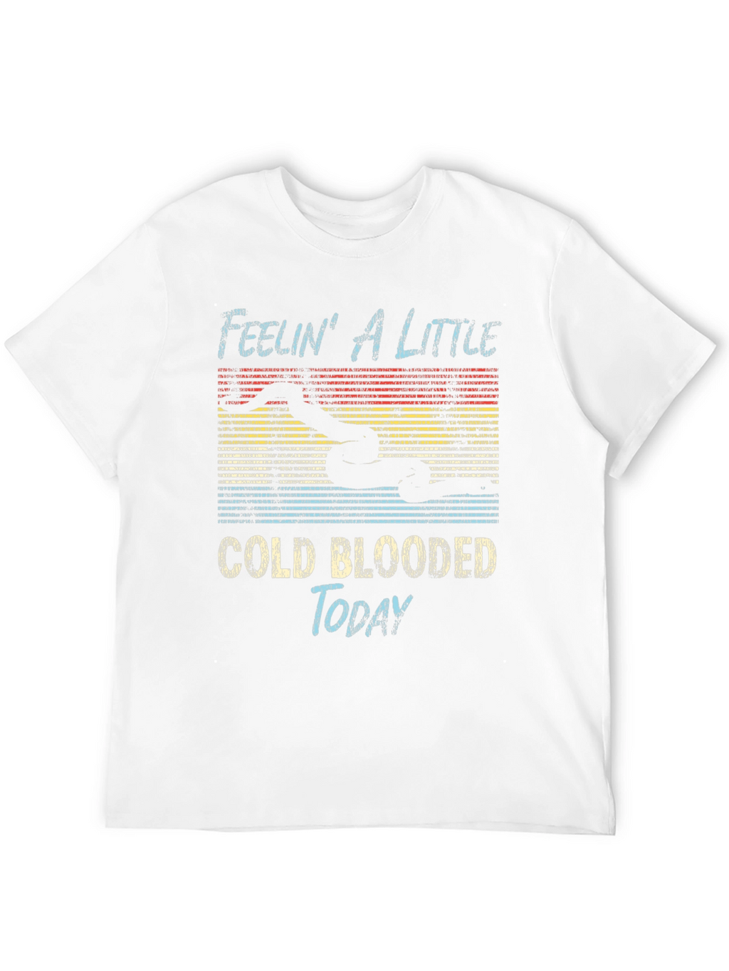 Cold Blooded Swimmer Graphic T-Shirt