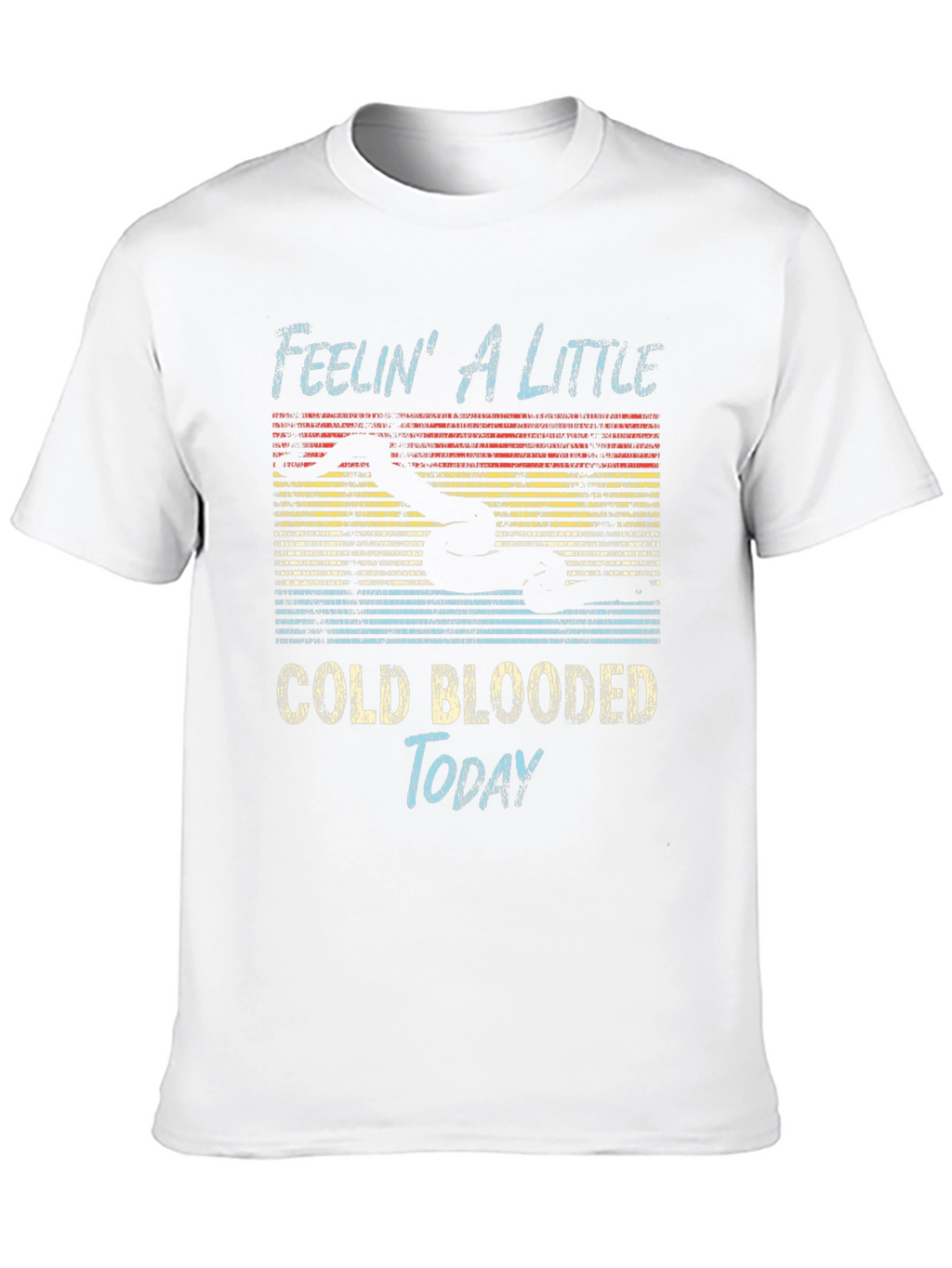 Cold Blooded Swimmer Graphic T-Shirt