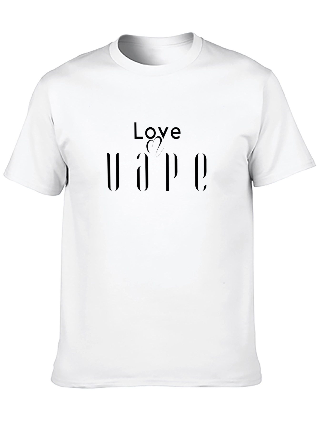 Love Vape Black T-Shirt